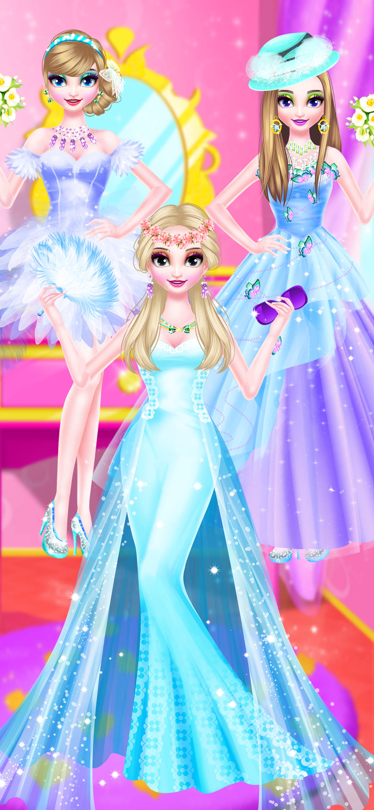 Makeup Salon Princess Dress Up