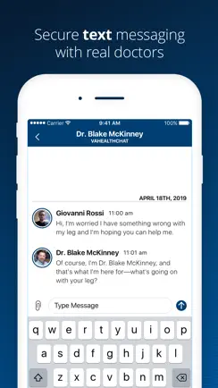 VA Health Chat iPhone image 3