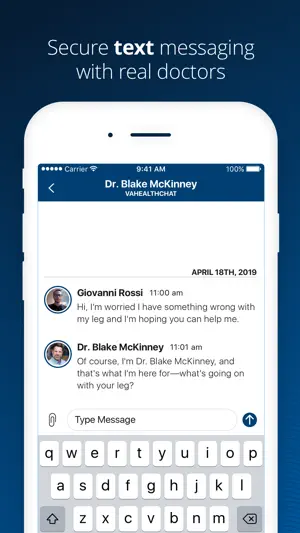 VA Health Chat screenshot 3