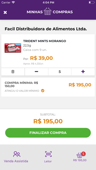 Loja Mondelez Screenshot