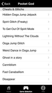 mobile cheats for ios games iPhone Captures Décran 3
