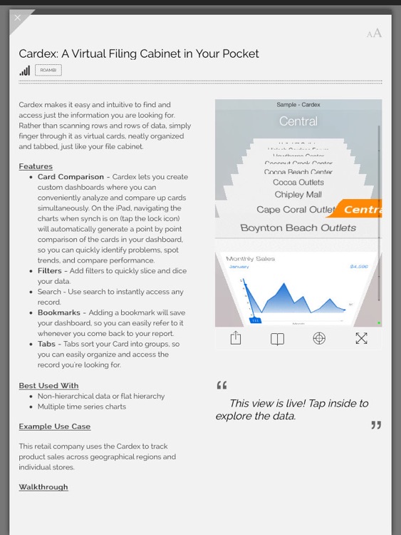 SAP Roambi Flow for BB screenshot-3