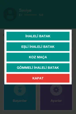 Game screenshot Batak - Tekli, Eşli, Koz Maça hack