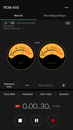 Sony | REC Remote iPhone image 2