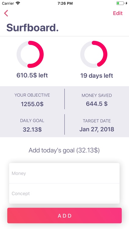 Save app - Save money easily
