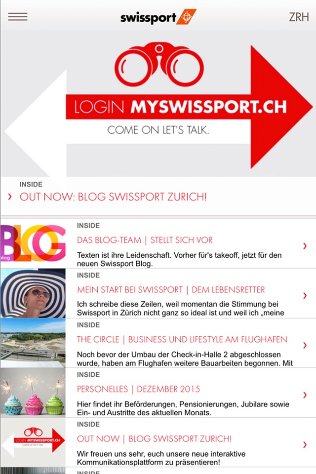 Swissport screenshot 3