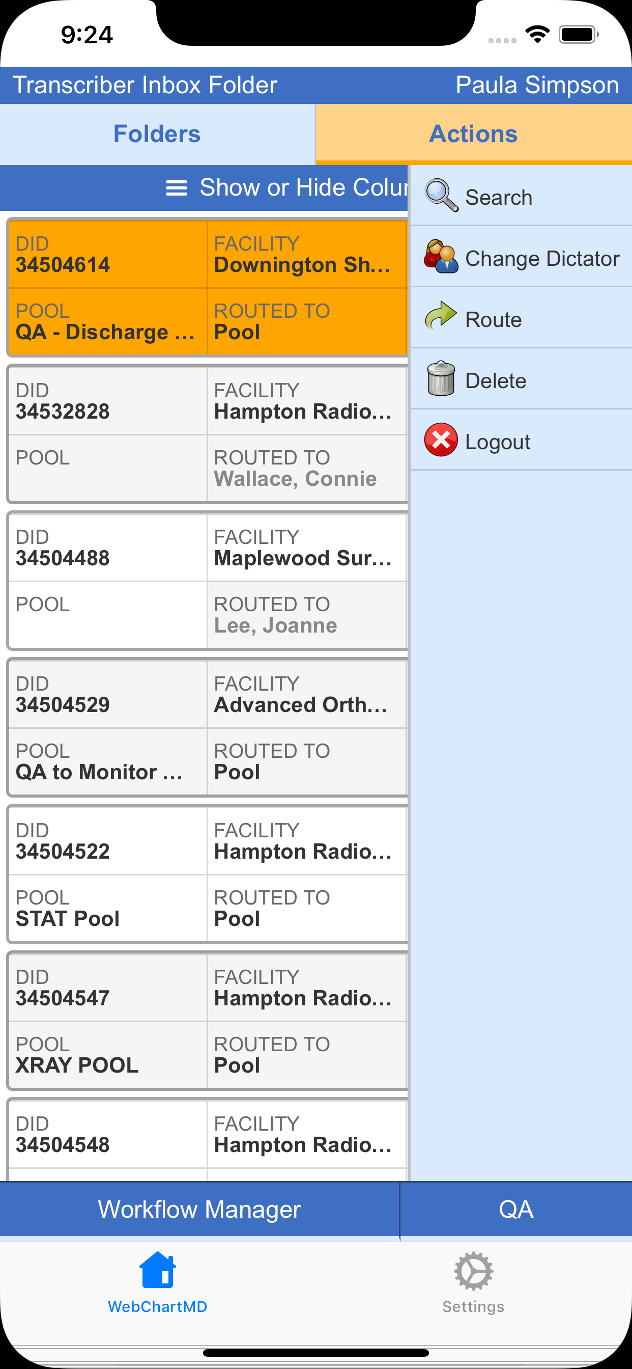 WebChartMD: Dictate and Review screenshot 7