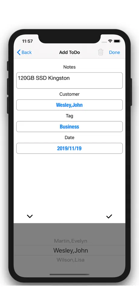Customer Management - Contacts
