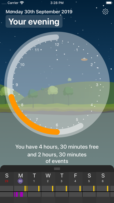 Zippycal - Calendar Screenshot