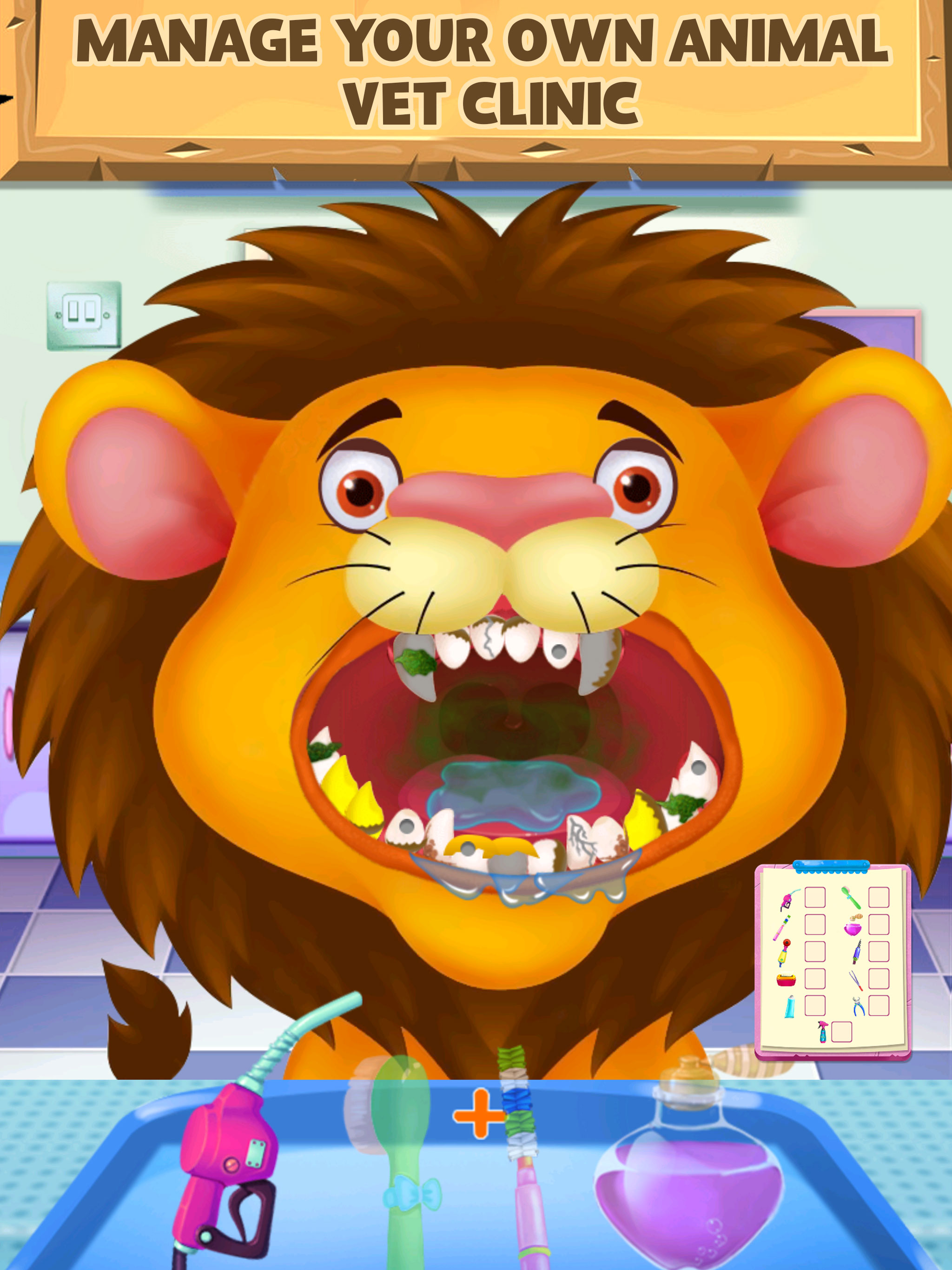 Crazy Animals Dentist Clinic!
