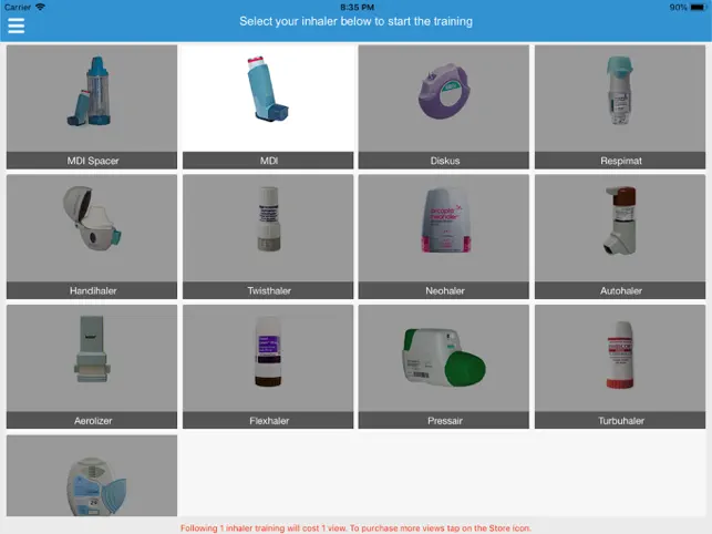 Captura de Pantalla 1 How To Use Inhalers for iPad iphone