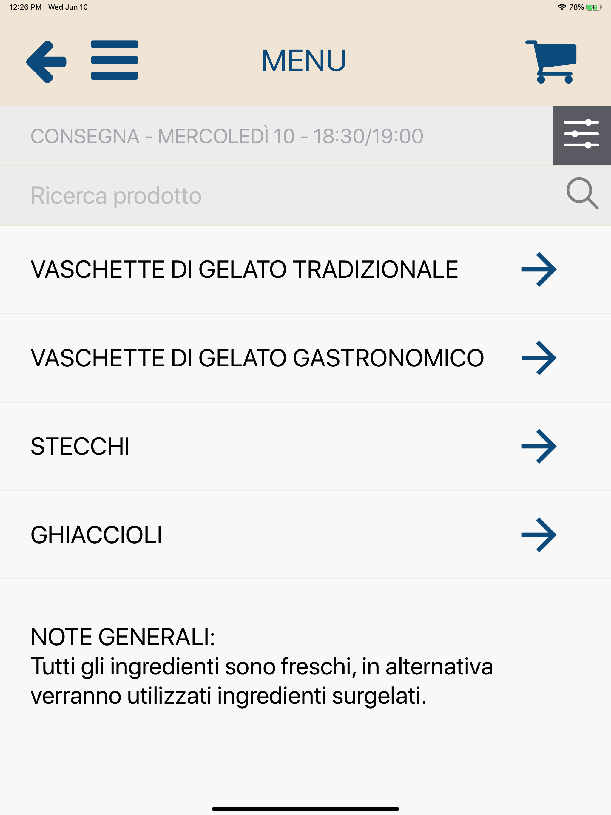 Sbrino Gelato Naturale screenshot 8
