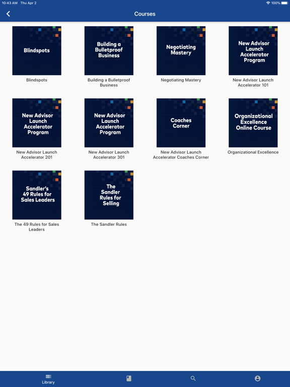 My Sandler iPad screenshot 2 - Business app