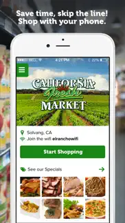 california fresh market iphone screenshot 1