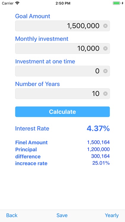 Compound  calculation