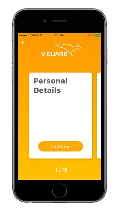 V-Guard Digital Onboarding Screenshot