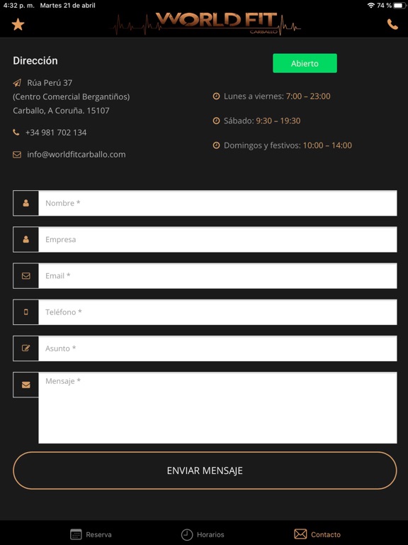 Screenshot #6 pour World Fit