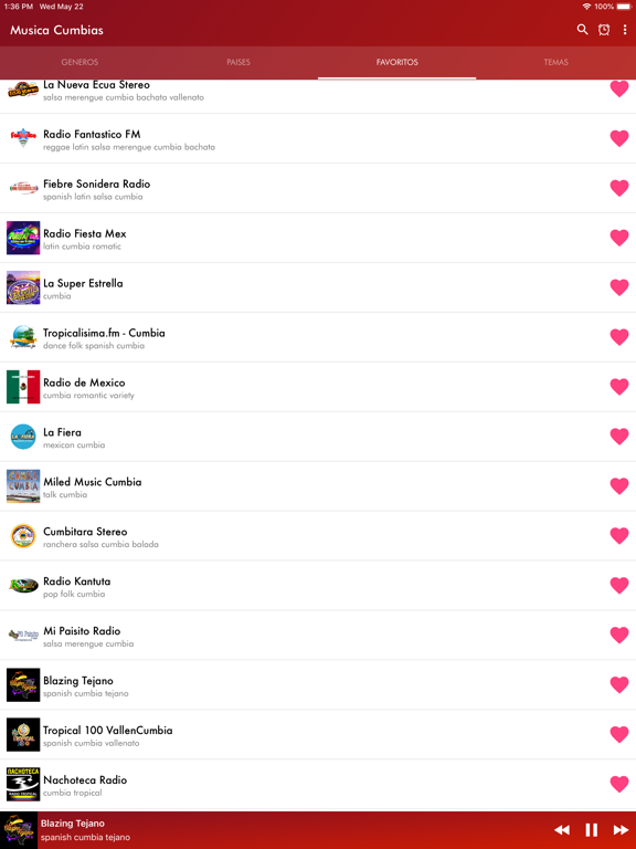 Screenshot #6 pour Musica Cumbias