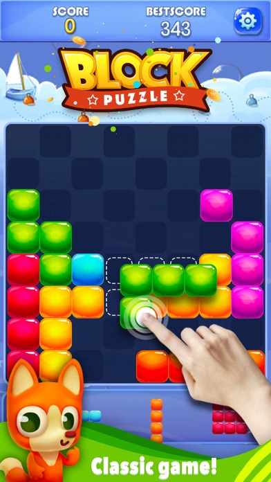 Screenshot #3 pour Candy Block Puzzle Blitz