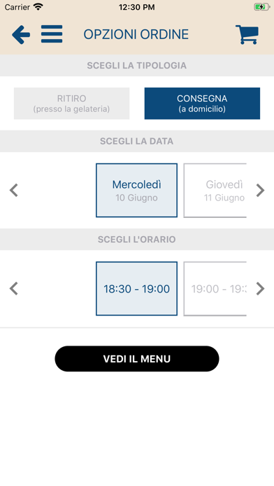 Sbrino Gelato Naturale Screenshot