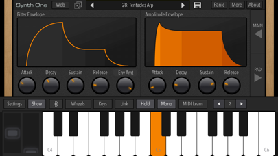 Screenshot #3 pour AudioKit Synth One Synthesizer