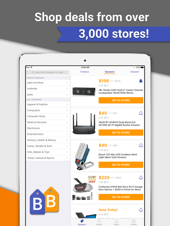 Ben's Bargains - Shop Deals