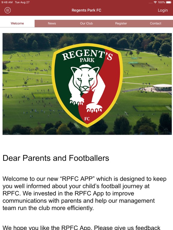 Screenshot #4 pour Regents Park FC