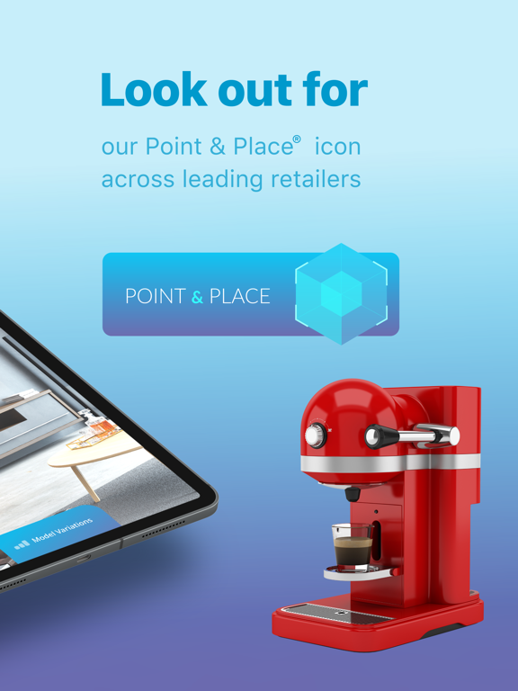 Point&Place iPad screenshot 4 - Shopping app
