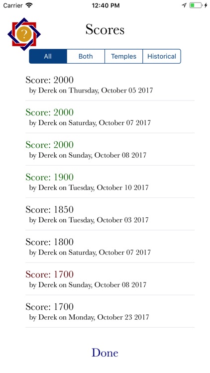 Holy Places Quiz Game screenshot-6