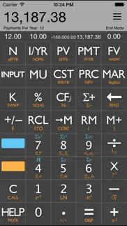 10bii financial calculator iphone screenshot 1