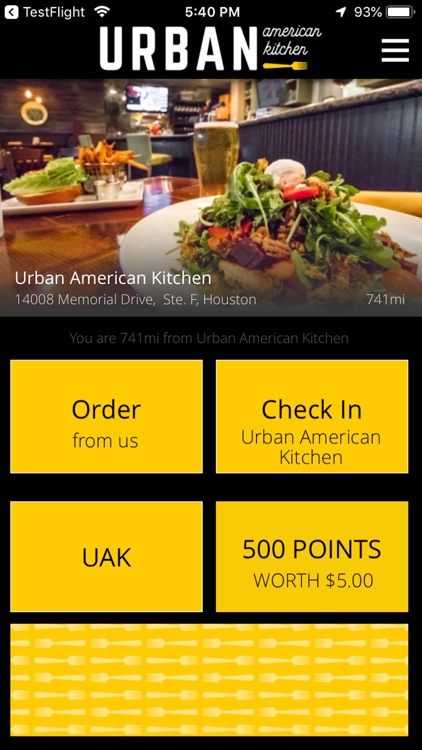 Urban American Kitchen