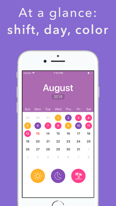 Shift planning - Work calendarのおすすめ画像3