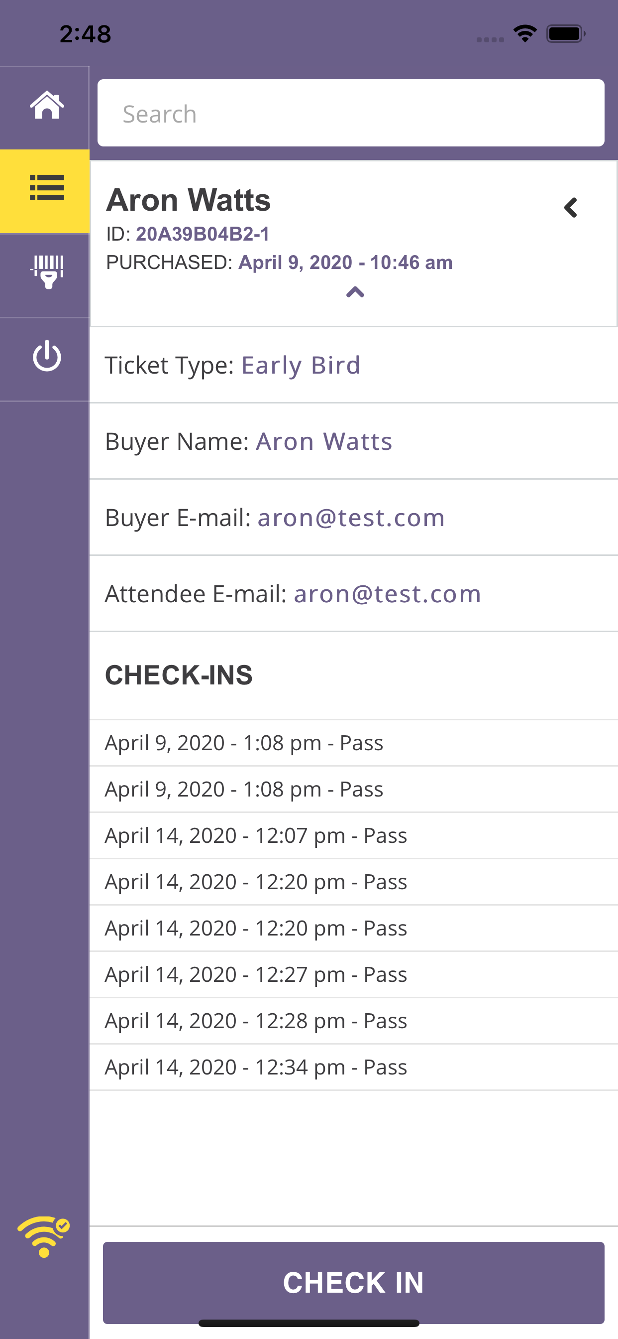 Checkinera screenshot 6