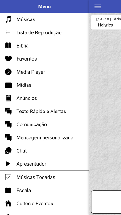Holyrics Screenshot