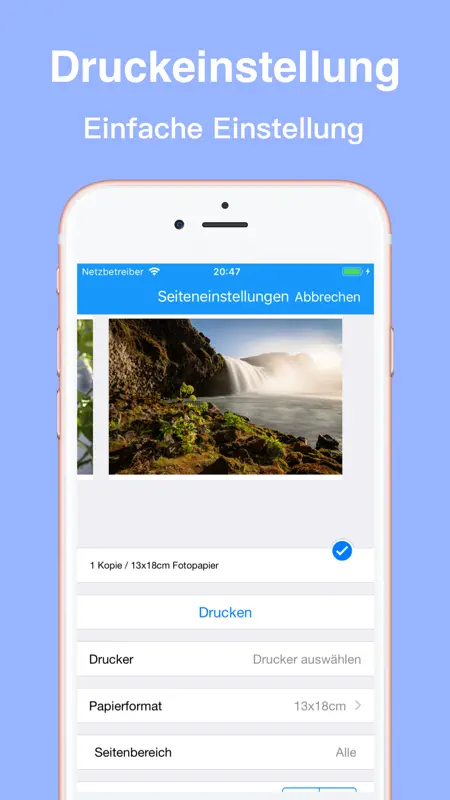 Printsmart-Drucker print app screenshot 5 of 6