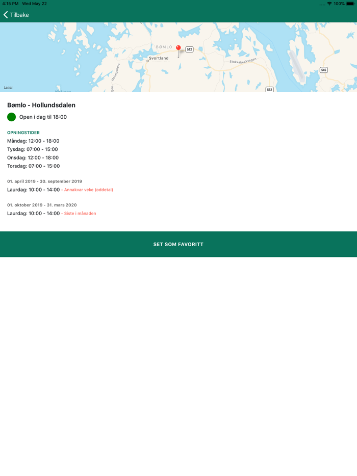 SIM - Tømmekalender