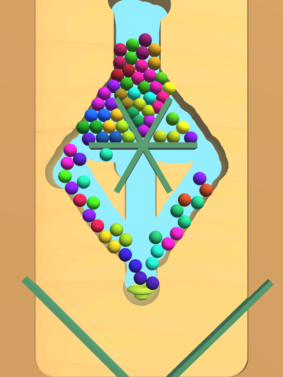 Dig Sand Color Ball iPad screenshot 7 - Games app