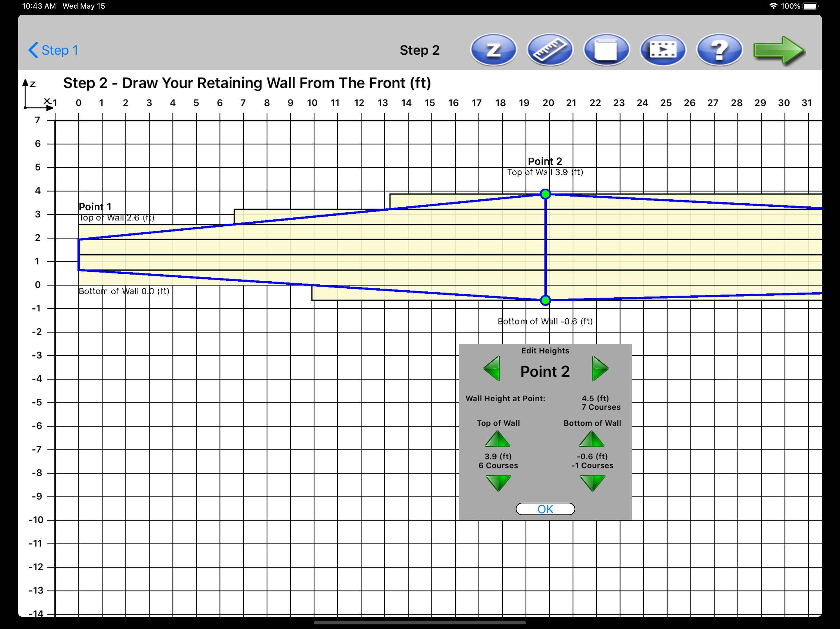 Retaining Walls App