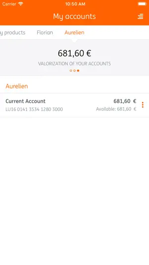 My ING screenshot 1