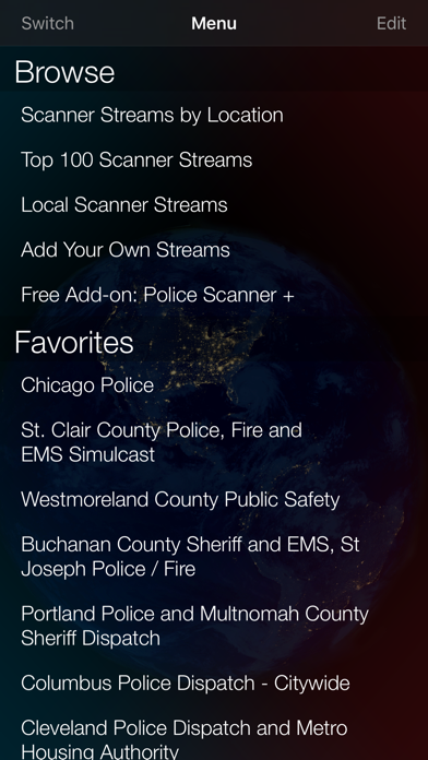 Police Scanner Radio Pro (Music & News Stations) Screenshot 6