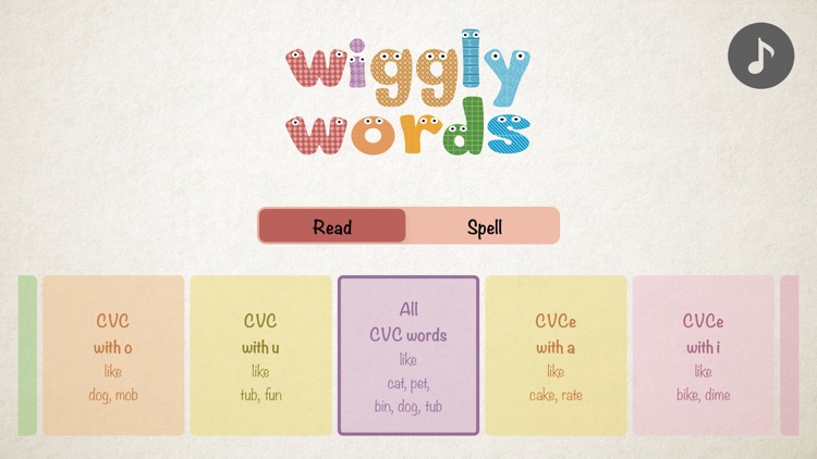 Wiggly Words: Phonics for kids screenshot-0