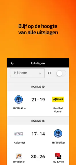 Game screenshot HandbalNL apk