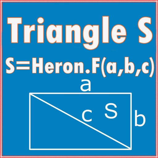 Calculate area on three sides icon