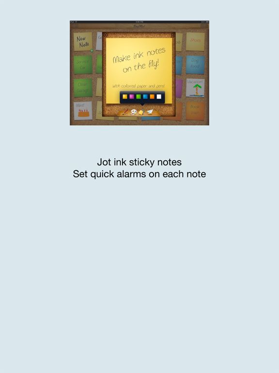 Screenshot #4 pour BugMe! Stickies