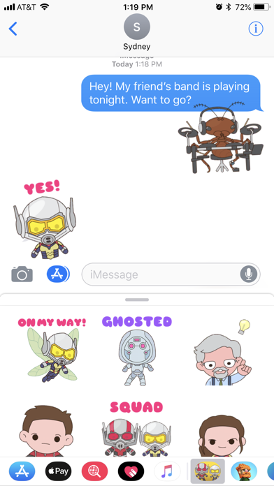 Ant-Man and The Wasp Stickersのおすすめ画像1