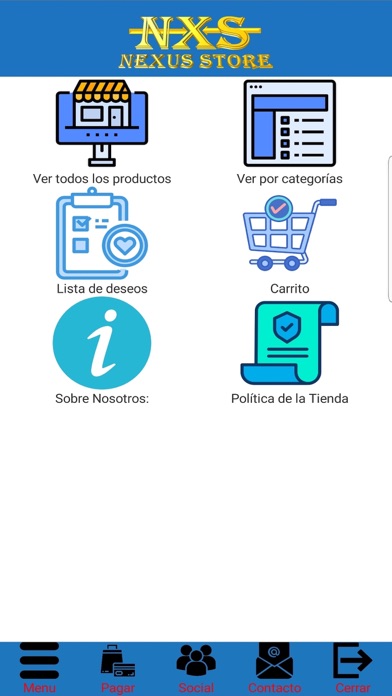 Nexus Store PR Screenshot