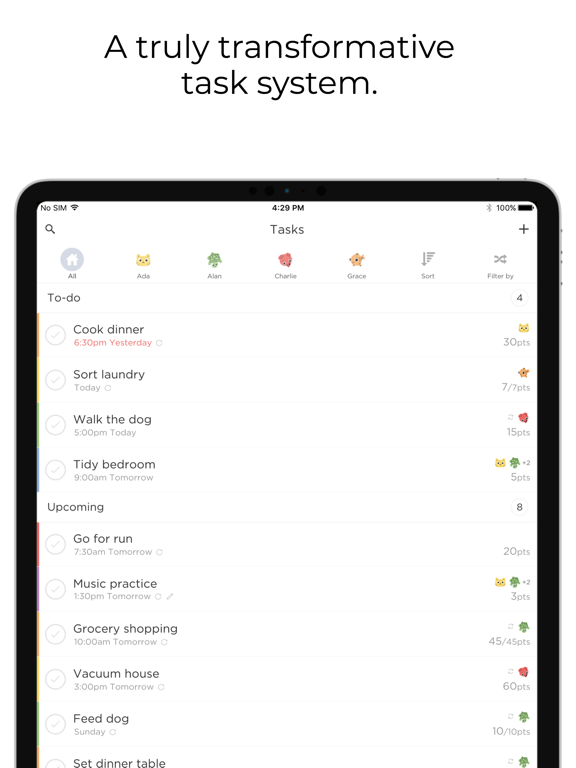 Screenshot #4 pour OurHome - chores and rewards