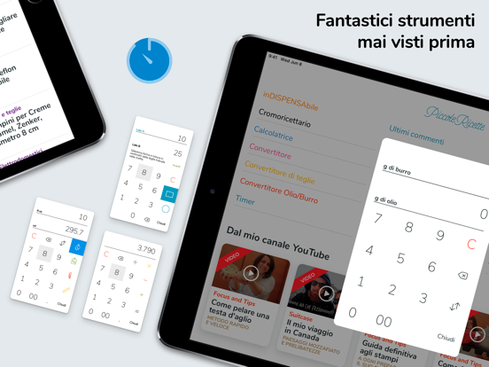 Piccole Ricette iPad screenshot 8 - Food & Drink app