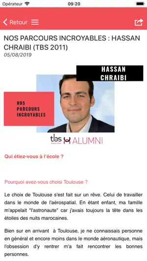 TBS Alumni screenshot 4