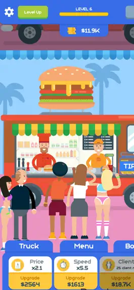 Game screenshot Food Truck Idle mod apk